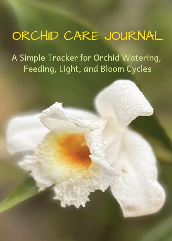 Orchid Care Journal cover
